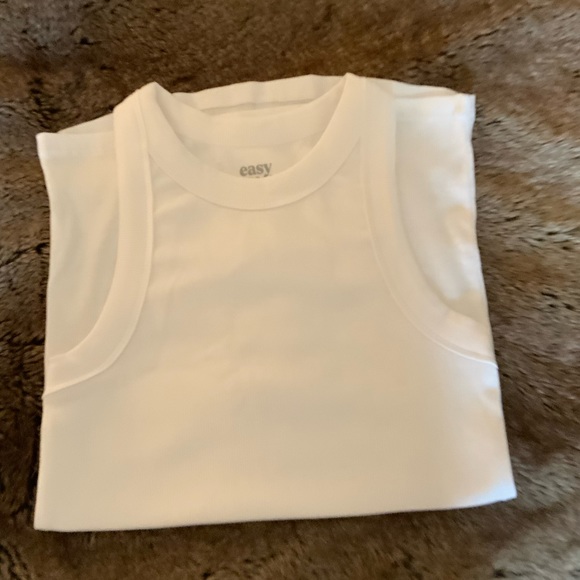 Easy Standard Rib Fitted Racer Tank - Picture 3 of 5